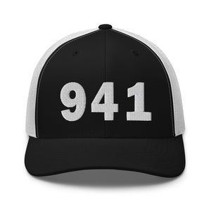 941 Area Code Trucker Cap
