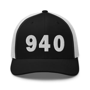 940 Area Code Trucker Cap