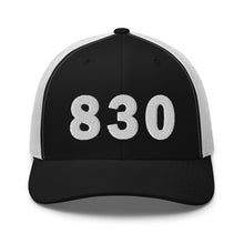 Load image into Gallery viewer, 830 Area Code Trucker Cap