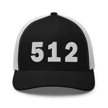 Load image into Gallery viewer, 512 Area Code Trucker Cap