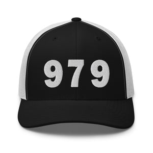 979 Area Code Trucker Cap