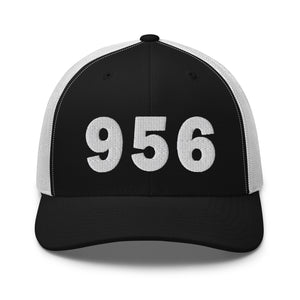 956 Area Code Trucker Cap