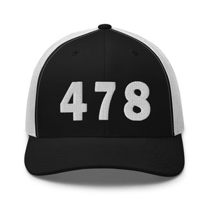 478 Area Code Trucker Cap