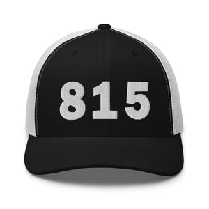 815 Area Code Trucker Cap