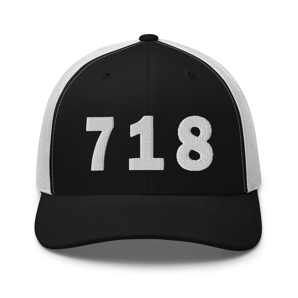 718 Area Code Trucker Cap – WhereIWasRaised