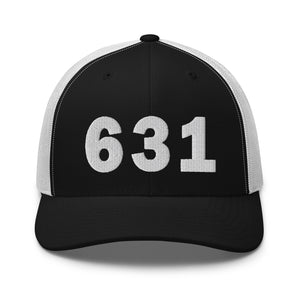 631 Area Code Trucker Cap