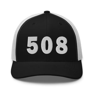 508 Area Code Trucker Cap