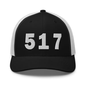 517 Area Code Trucker Cap
