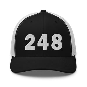 248 Area Code Trucker Cap