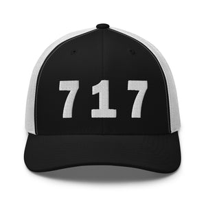 717 Area Code Trucker Cap