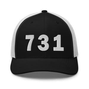 731 Area Code Trucker Cap