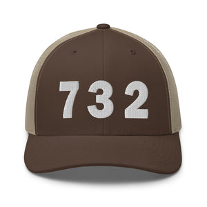 732 Area Code Trucker Cap