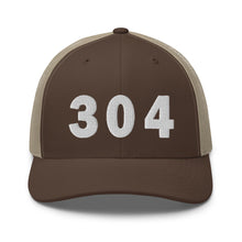 Load image into Gallery viewer, 304 Area Code Trucker Cap