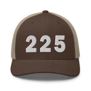 225 Area Code Trucker Cap