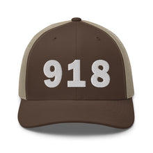 Load image into Gallery viewer, 918 Area Code Trucker Cap