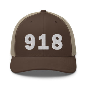 918 Area Code Trucker Cap