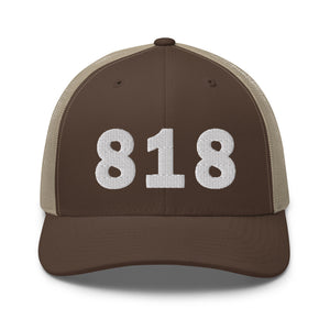 818 Area Code Trucker Cap