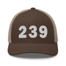 Load image into Gallery viewer, 239 Area Code Trucker Cap