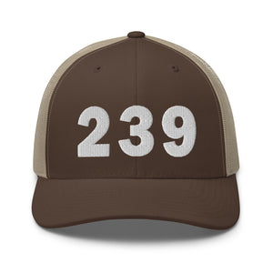 239 Area Code Trucker Cap