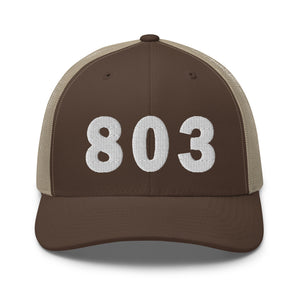 803 Area Code Trucker Cap