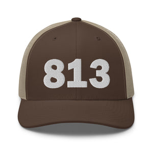813 Area Code Trucker Cap