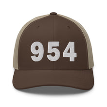 Load image into Gallery viewer, 954 Area Code Trucker Cap