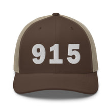 Load image into Gallery viewer, 915 Area Code Trucker Cap