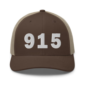 915 Area Code Trucker Cap