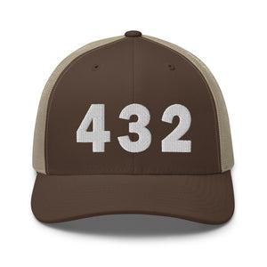 432 Area Code Trucker Cap