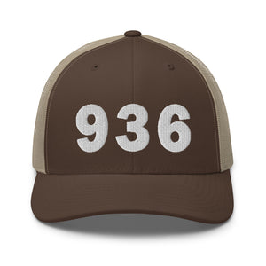 936 Area Code Trucker Cap