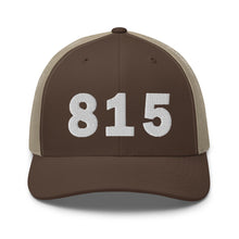 Load image into Gallery viewer, 815 Area Code Trucker Cap