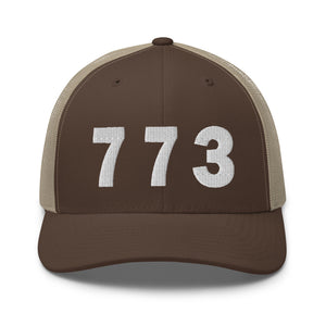 773 Area Code Trucker Cap