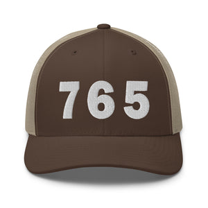 765 Area Code Trucker Cap