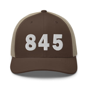 845 Area Code Trucker Cap