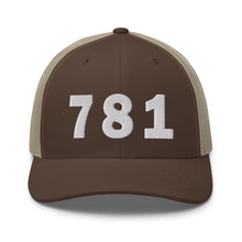 Load image into Gallery viewer, 781 Area Code Trucker Cap