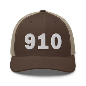 910 Area Code Trucker Cap