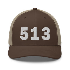 513 Area Code Trucker Cap