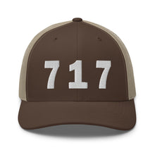 Load image into Gallery viewer, 717 Area Code Trucker Cap