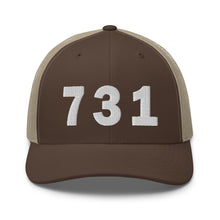 Load image into Gallery viewer, 731 Area Code Trucker Cap