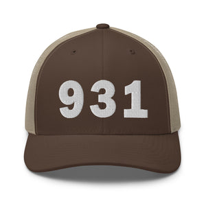 931 Area Code Trucker Cap