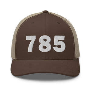 785 Area Code Trucker Cap