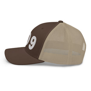 609 Area Code Trucker Cap