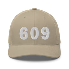 Load image into Gallery viewer, 609 Area Code Trucker Cap