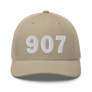 907 Area Code Trucker Cap