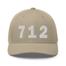 Load image into Gallery viewer, 712 Area Code Trucker Cap