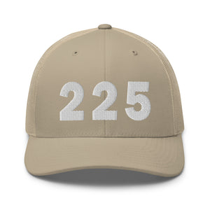 225 Area Code Trucker Cap