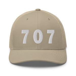 707 Area Code Trucker Cap