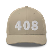 Load image into Gallery viewer, 408 Area Code Trucker Cap