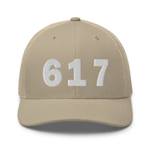 Load image into Gallery viewer, 617 Area Code Trucker Cap