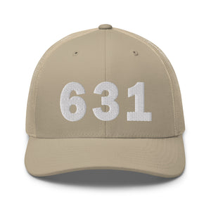 631 Area Code Trucker Cap